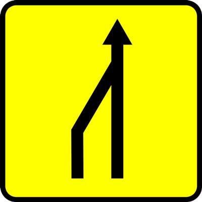 El uso del color amarillo en señales de tráfico