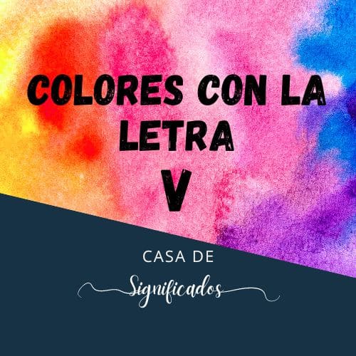 Colores con V