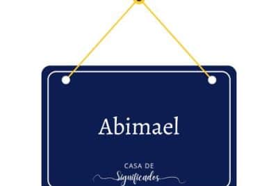 Significado de Abimael